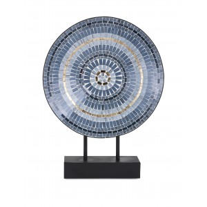 Trisha Yearwood Home Collection Mosaic Charger on Stand TISH1041